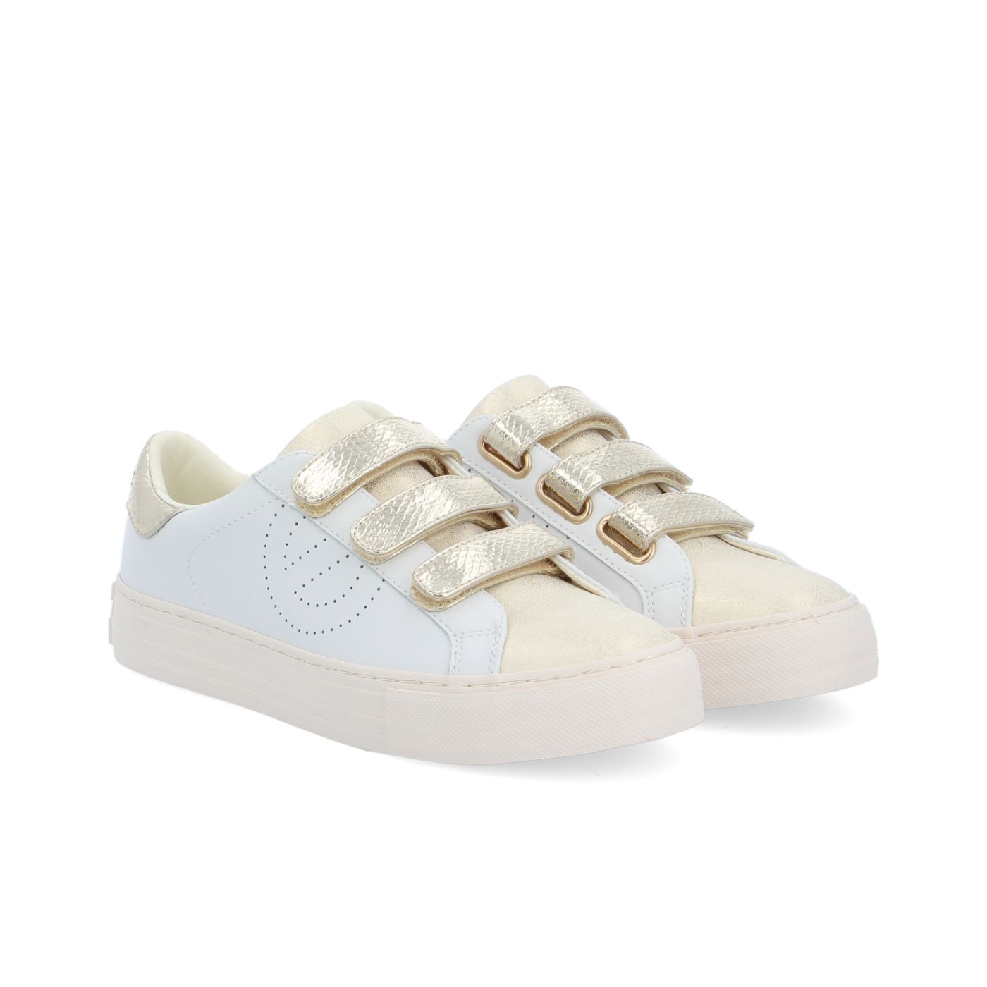 ARCADE STRAPSPERFO W - NAP/GLOW/P.SNAK - BLANC/OR